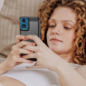 Hurtownia GSM - Etui Tech-Protect TPUCarbon Motorola Moto G24 / G24 Power / G04 Černá - THP2702 - {ean13} - Hurt