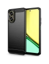 Case Tech-Protect TPUCarbon Realme C67 4G Schwarz