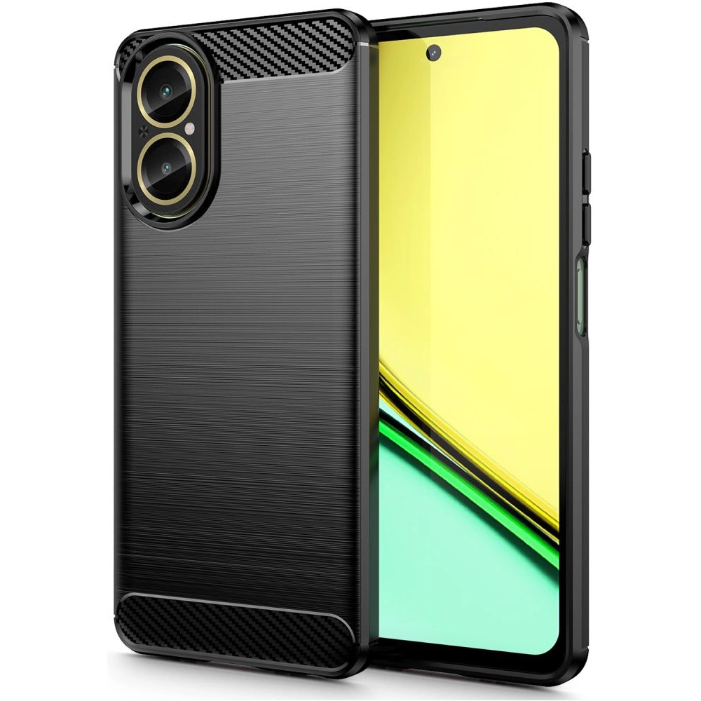 Hurtownia GSM - Case Tech-Protect TPUCarbon Realme C67 4G Schwarz - THP2703 - {ean13} - Hurt