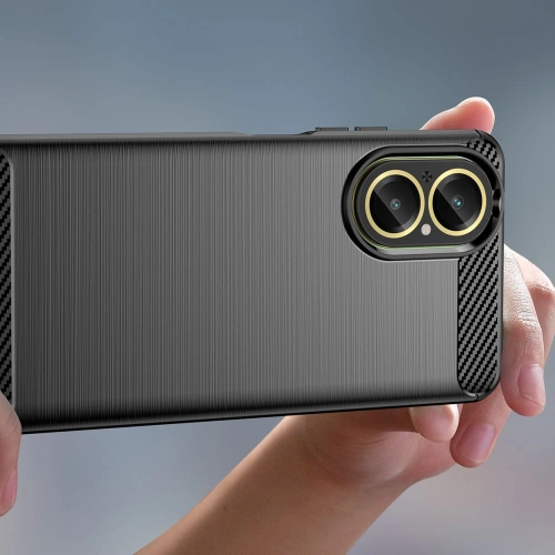 Etui Tech-Protect TPUCarbon Realme C67 4G Black