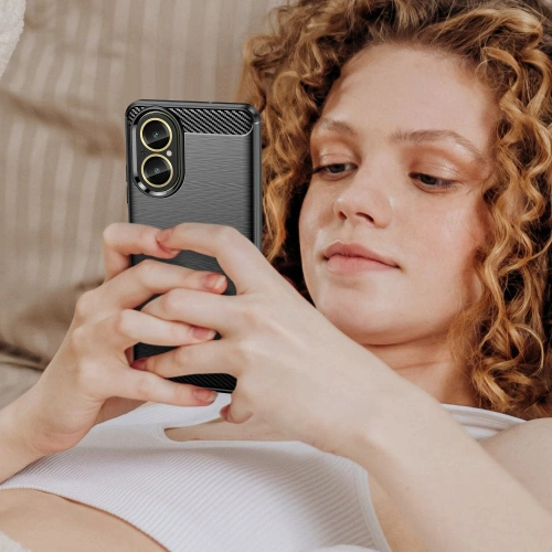 Etui Tech-Protect TPUCarbon Realme C67 4G Black