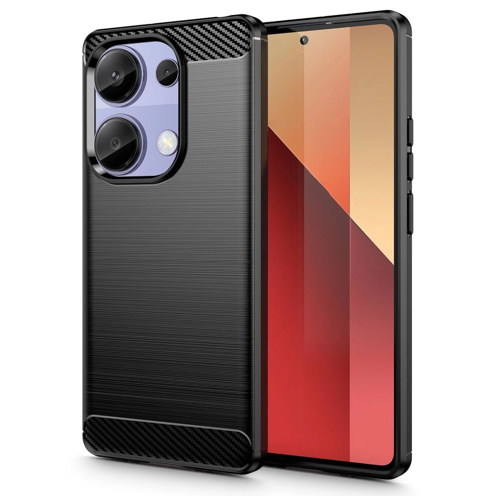 Hurtownia GSM - Etui Tech-Protect TPUCarbon Xiaomi Redmi Note 13 Pro 4G černé - THP2704 - {ean13} - Hurt