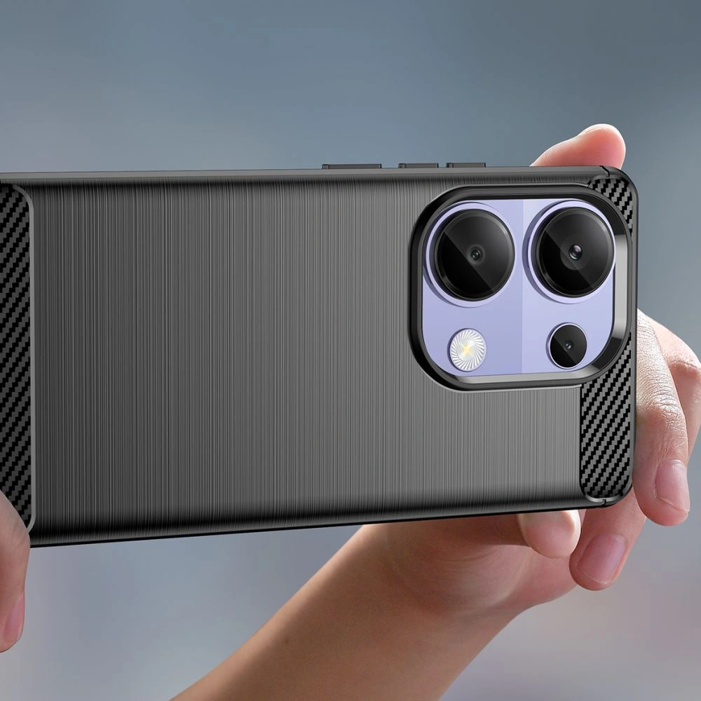 Hurtownia GSM - Etui Tech-Protect TPUCarbon Xiaomi Redmi Note 13 Pro 4G černé - THP2704 - {ean13} - Hurt