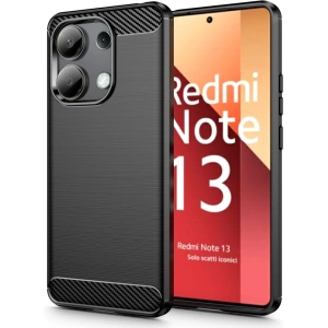 Etui Tech-Protect TPUCarbon Xiaomi Redmi Note 13 4G Black