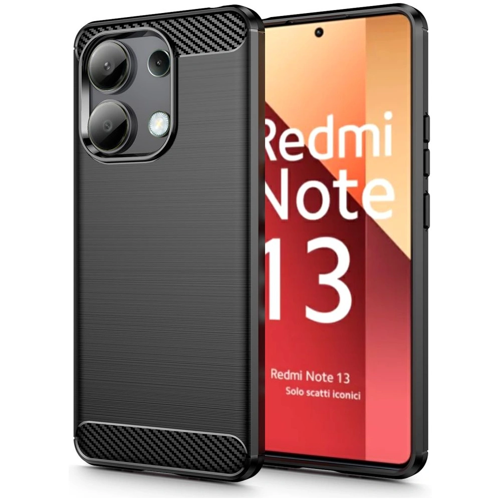 Hurtownia GSM - Etui Tech-Protect TPUCarbon Xiaomi Redmi Note 13 4G Fekete - THP2705 - {ean13} - Hurt