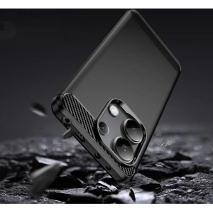 Etui Tech-Protect TPUCarbon Xiaomi Redmi Note 13 4G Black