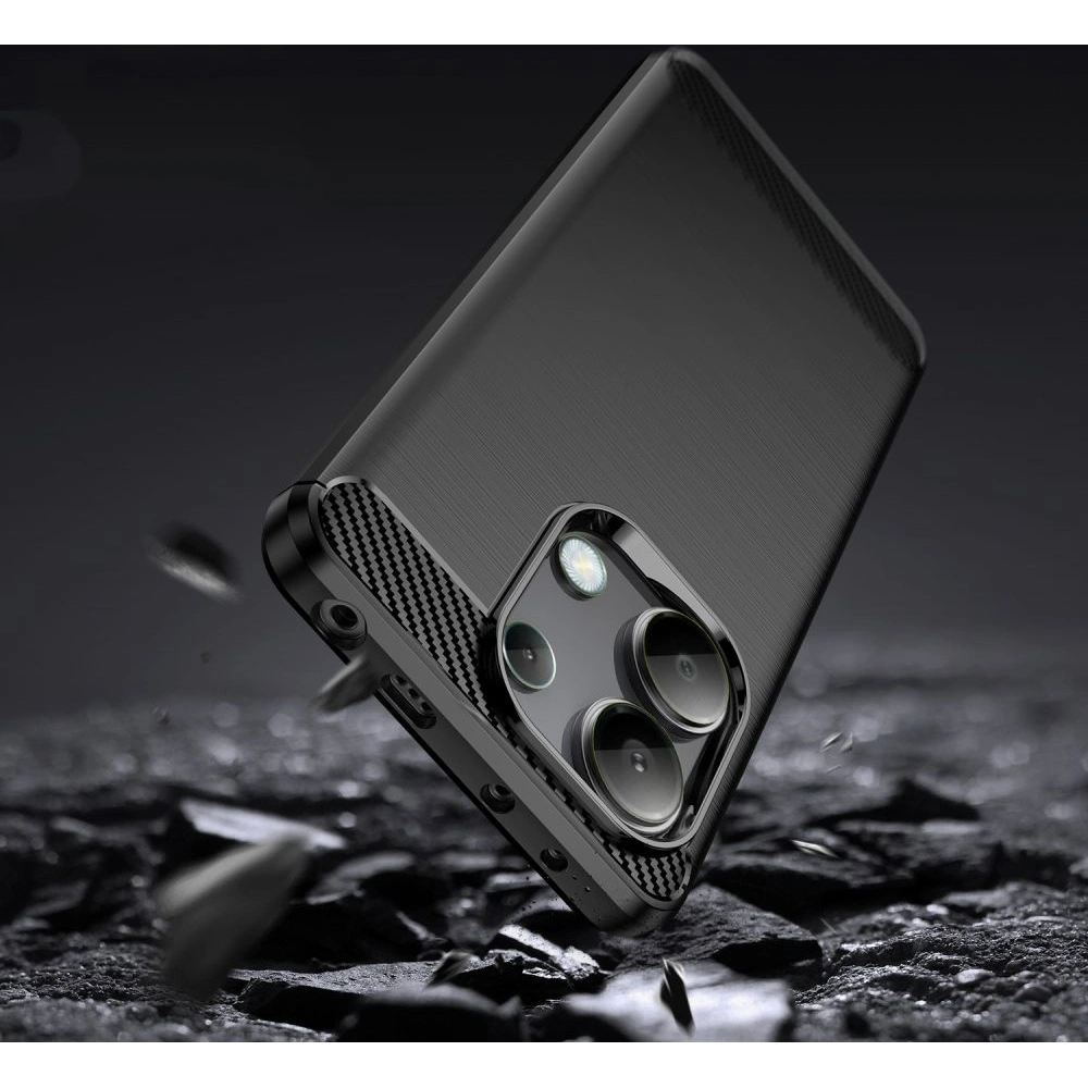 Hurtownia GSM - Etui Tech-Protect TPUCarbon Xiaomi Redmi Note 13 4G Černé - THP2705 - {ean13} - Hurt