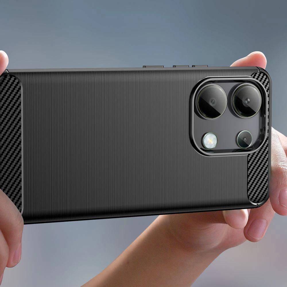 Hurtownia GSM - Etui Tech-Protect TPUCarbon Xiaomi Redmi Note 13 4G Černé - THP2705 - {ean13} - Hurt