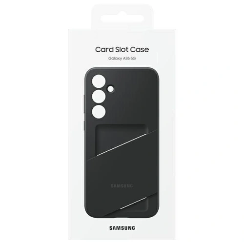 Etui Samsung EF-OA356TBEGWW Samsung Galaxy A35 5G Card Slot Cover czarny/black