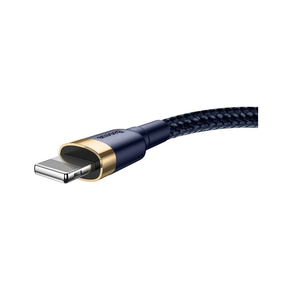 Hurtownia GSM - Kabel USB Lightning Baseus Cafule 2.4A 0,5m (złoto-granatowy) - BSU638GLDBLU - {ean13} - Hurt
