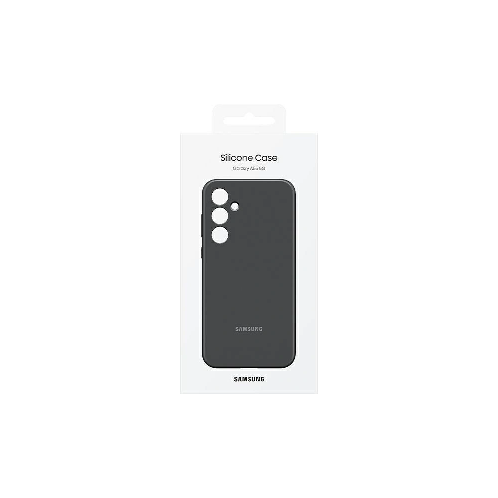 Hurtownia GSM - Etui Samsung EF-PA556TBEGWW Samsung Galaxy A55 5G silikonový kryt černý/black - SMG1087 - {ean13} - Hurt