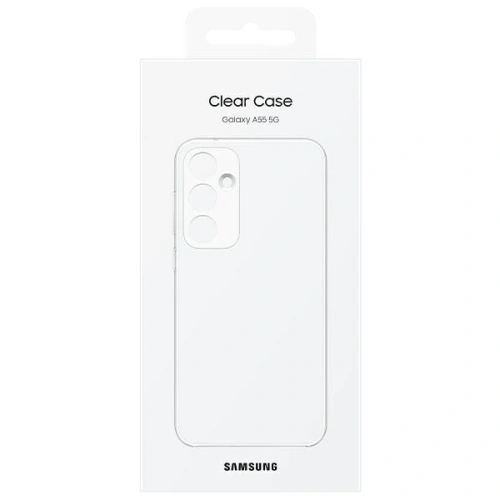 Etui Samsung EF-QA556CTEGWW Samsung Galaxy A55 5G Clear Cover przezroczysty/transparent