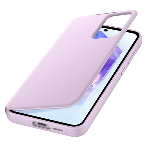 Etui Samsung EF-ZA556CVEGWW Samsung Galaxy A55 5G Smart View Wallet Case lawenda/lavender