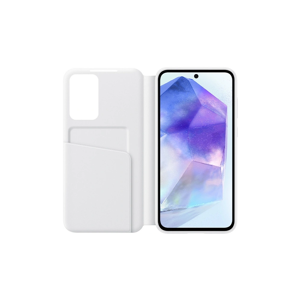 Hurtownia GSM - Etui Samsung EF-ZA556CWEGWW Samsung Galaxy A55 5G Smart View Wallet Case bílý/white - SMG1094 - {ean13} - Hurt
