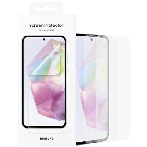 Samsung Distributor - 8806095542553 - SMG1098 - Samsung EF-UA356CTEGWW Samsung Galaxy A35 5G Screen Protector [2 PACK] - B2B homescreen