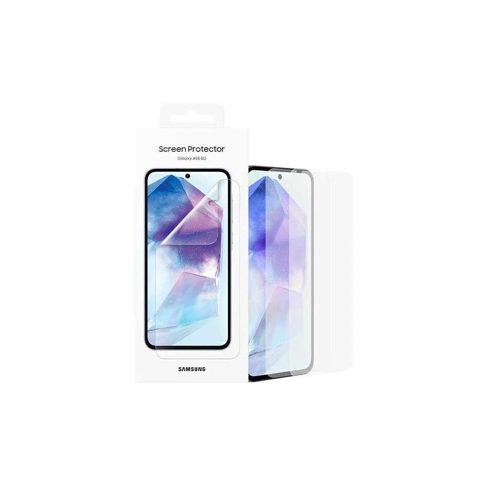 Hurtownia GSM - Folia Samsung EF-UA556CTEGWW Samsung Galaxy A55 5G Ochranná fólie na displej [2 PACK] - SMG1099 - {ean13} - Hurt