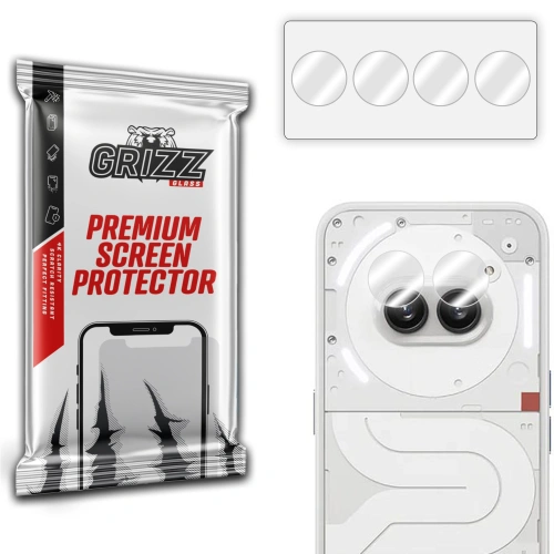 Szkło na aparat GrizzGlass HybridGlass Camera do Nothing Phone 2a / 2a Plus