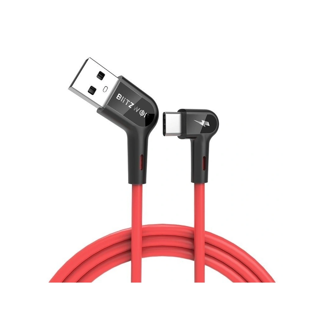 Hurtownia GSM - Kątowy kabel USB-C BlitzWolf BW-AC1 3A 1,8m - BLZ181 - {ean13} - Hurt