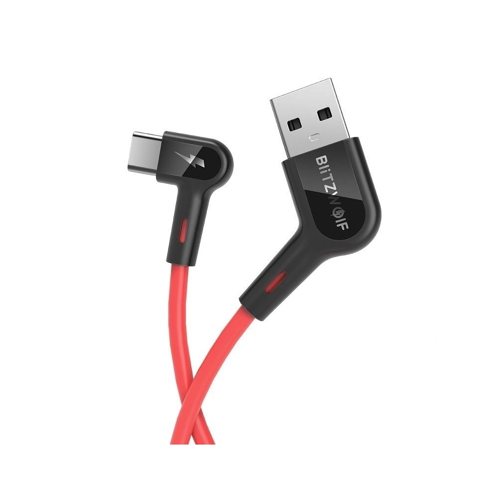 Hurtownia GSM - Kątowy kabel USB-C BlitzWolf BW-AC1 3A 1,8m - BLZ181 - {ean13} - Hurt