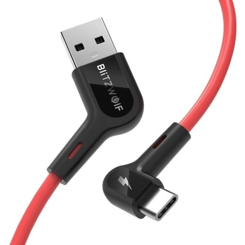 Kątowy kabel USB-C BlitzWolf BW-AC1 3A 1,8m