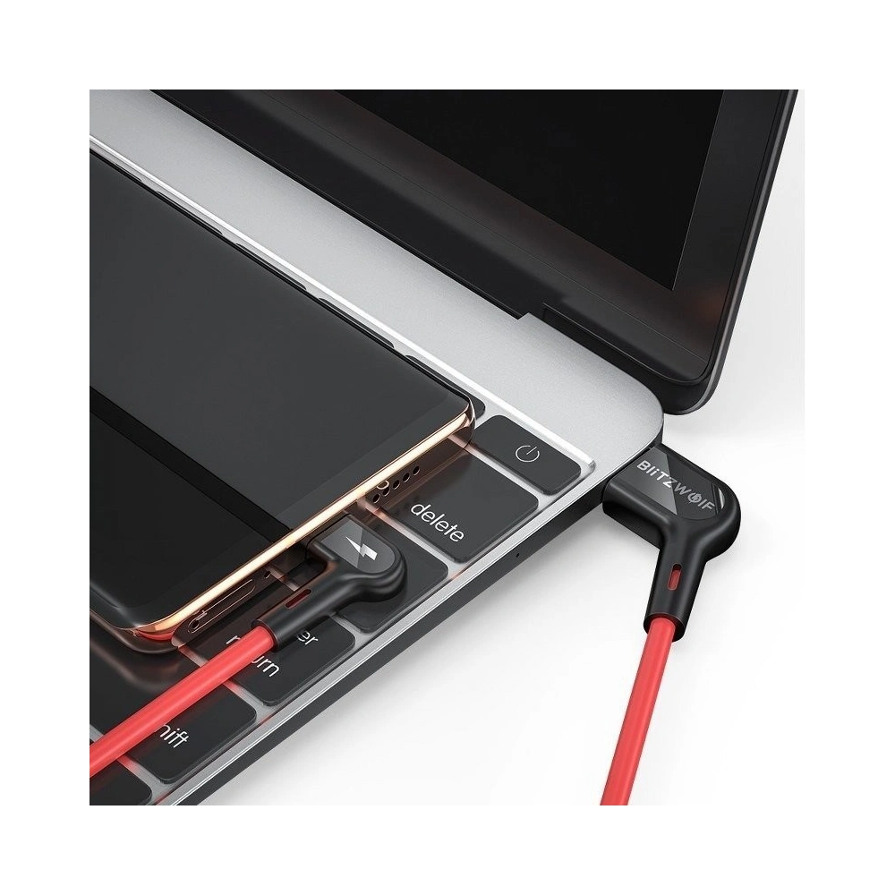 Hurtownia GSM - Kątowy kabel USB-C BlitzWolf BW-AC1 3A 1,8m - BLZ181 - {ean13} - Hurt