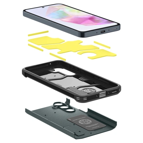 Etui Spigen Tough Armor Samsung Galaxy A35 5G Abyss Green