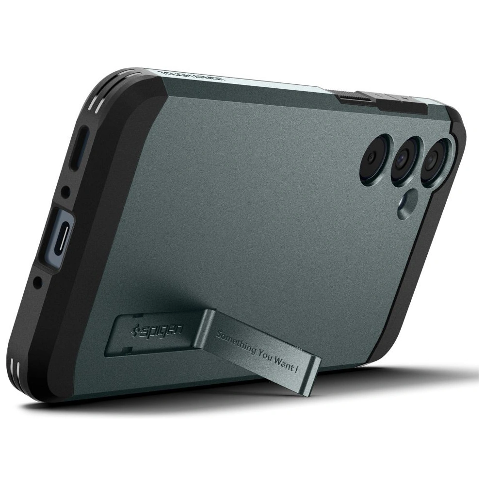 Hurtownia GSM - Case Spigen Tough Armor Samsung Galaxy A35 5G Abyss Grün - SPN3361 - {ean13} - Hurt