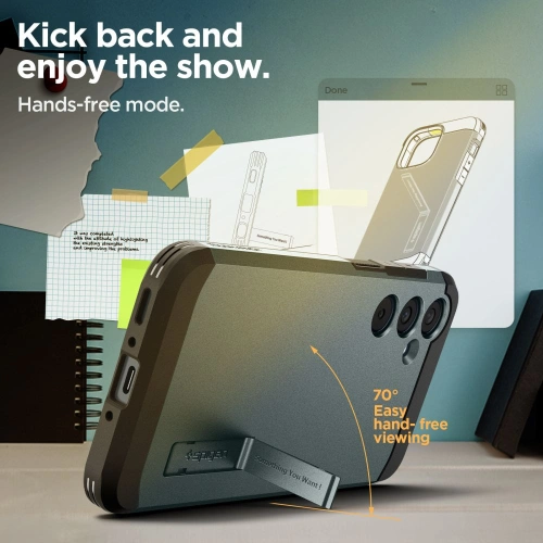 Etui Spigen Tough Armor Samsung Galaxy A35 5G Abyss Green