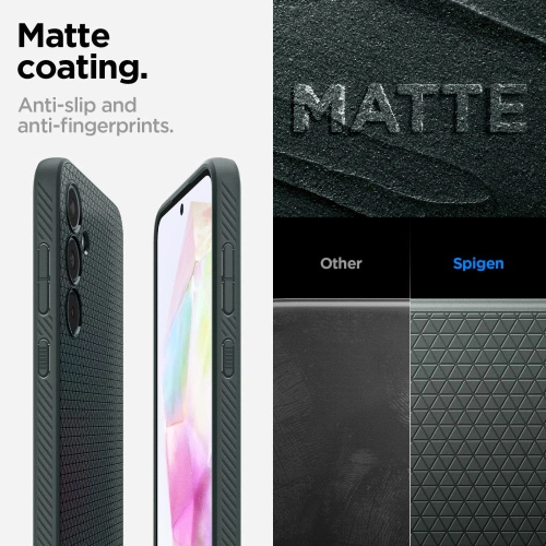 Etui Spigen Liquid Air Samsung Galaxy A35 5G Abyss Green