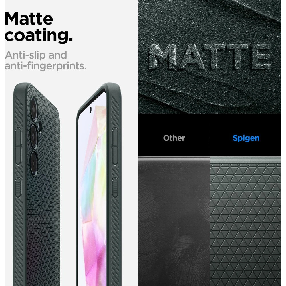 Hurtownia GSM - Case Spigen Liquid Air Samsung Galaxy A35 5G Abyss Green - SPN3363 - {ean13} - Hurt