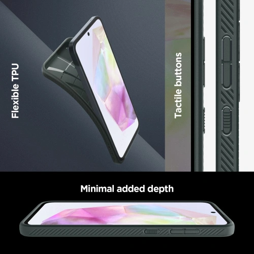 Etui Spigen Liquid Air Samsung Galaxy A35 5G Abyss Green
