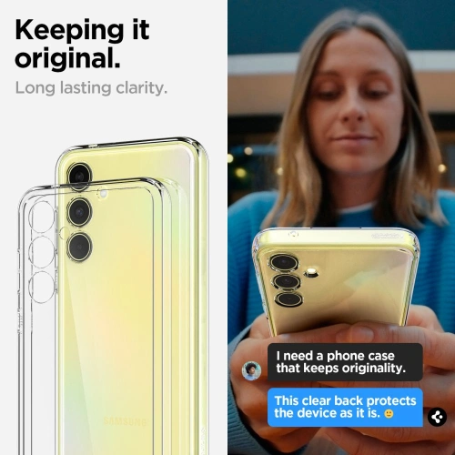 Etui Spigen Ultra Hybrid Samsung Galaxy A35 5G Crystal Clear