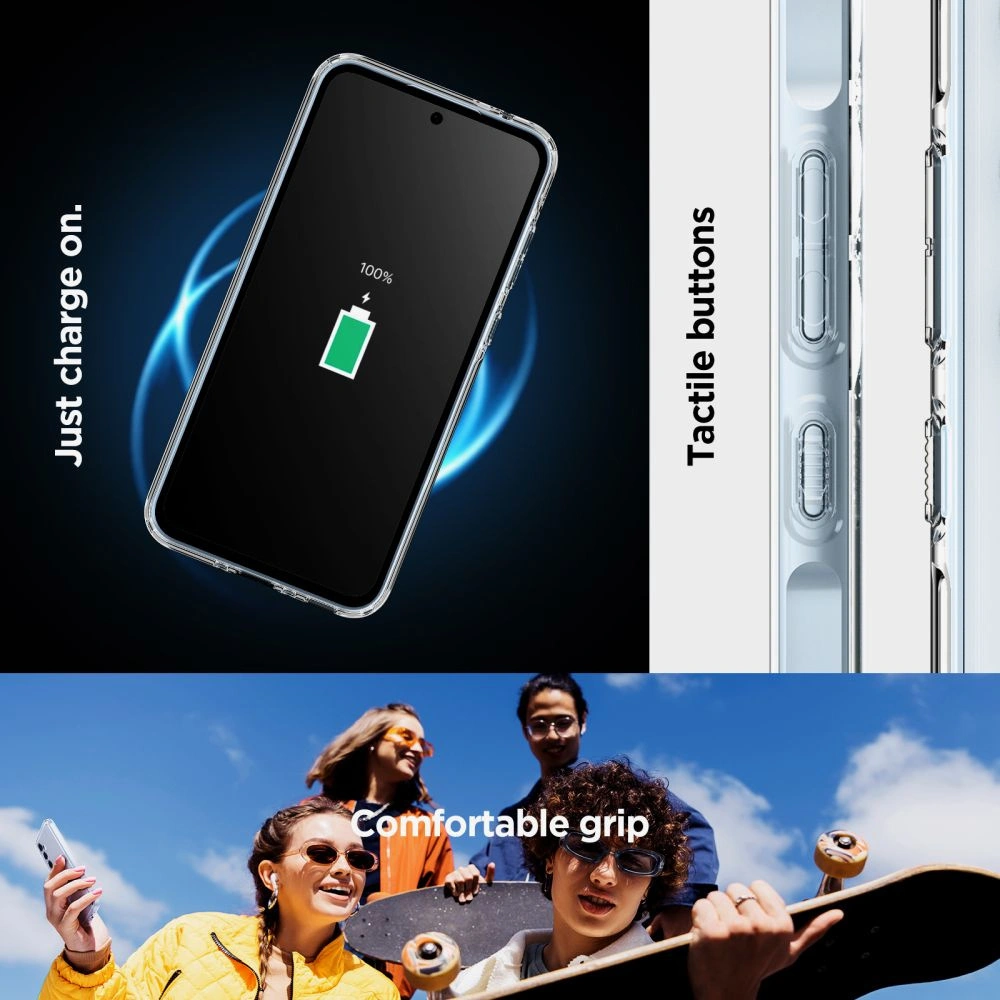 Hurtownia GSM - Case Spigen Ultra Hybrid Samsung Galaxy A35 5G Crystal Clear - SPN3364 - {ean13} - Hurt