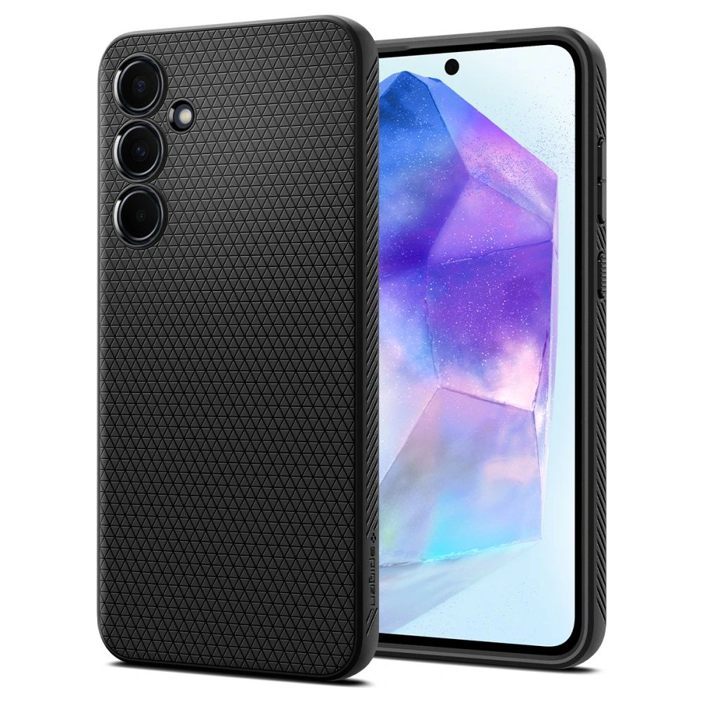 Hurtownia GSM - Etui Spigen Liquid Air Samsung Galaxy A55 5G Matně Černé - SPN3365 - {ean13} - Hurt