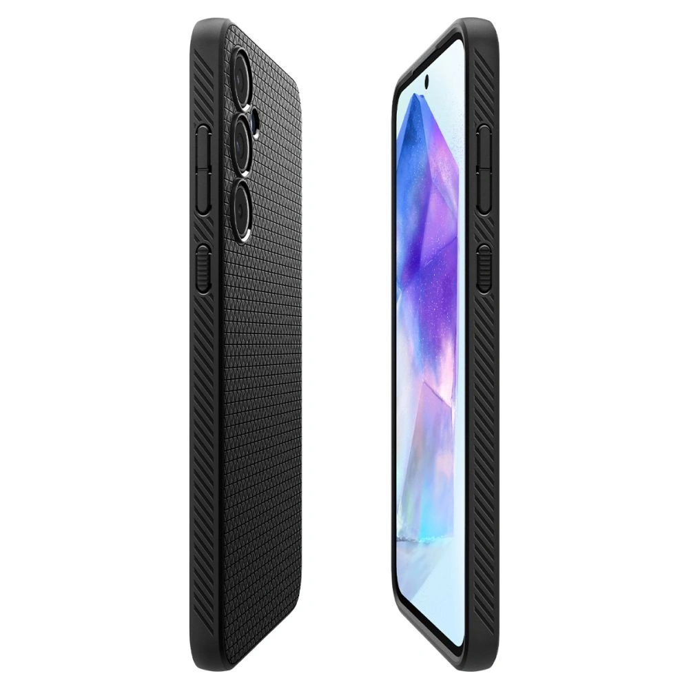 Hurtownia GSM - Etui Spigen Liquid Air Samsung Galaxy A55 5G Matně Černé - SPN3365 - {ean13} - Hurt