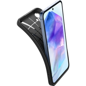 Hurtownia GSM - Etui Spigen Liquid Air Samsung Galaxy A55 5G Negru Mat - SPN3365 - {ean13} - Hurt
