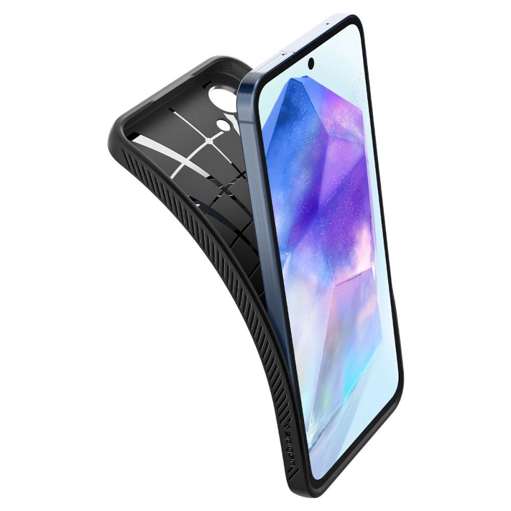 Hurtownia GSM - Etui Spigen Liquid Air Samsung Galaxy A55 5G Matně Černé - SPN3365 - {ean13} - Hurt