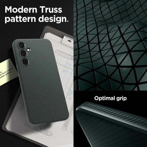 Etui Spigen Liquid Air Samsung Galaxy A55 5G Abyss Green