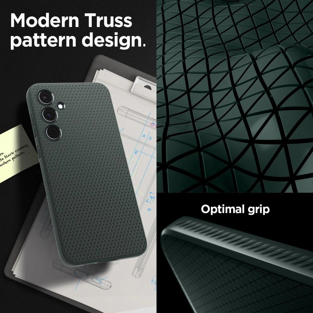 Hurtownia GSM - Case Spigen Liquid Air Samsung Galaxy A55 5G Abyss Green - SPN3366 - {ean13} - Hurt