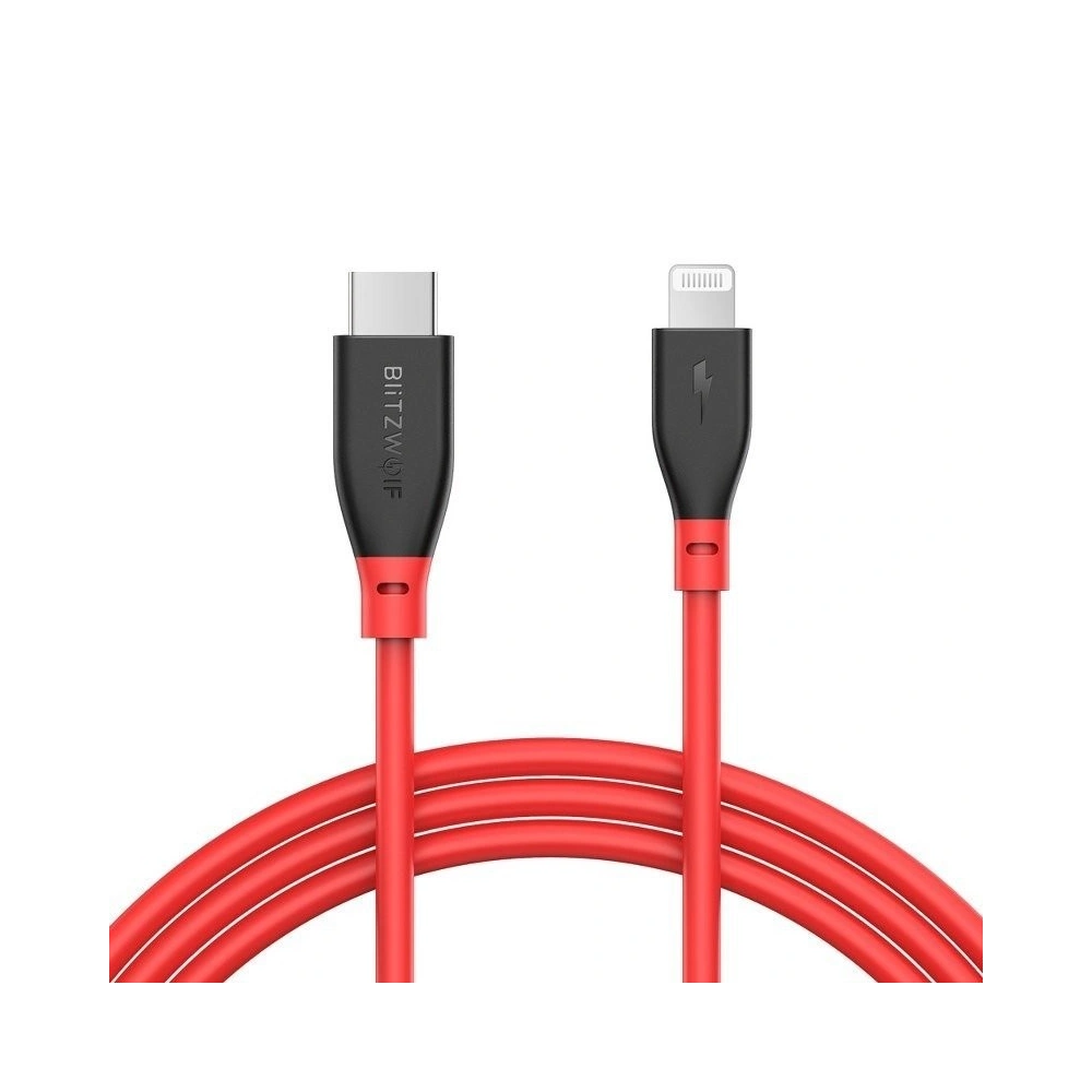 Hurtownia GSM - Kabel USB-C la Lightning BlitzWolf BW-CL1, PD 3.0, 3A 0,9m - BLZ184 - {ean13} - Hurt