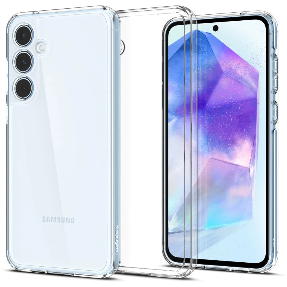 Hurtownia GSM - Case Spigen Ultra Hybrid Samsung Galaxy A55 5G Crystal Clear - SPN3367 - {ean13} - Hurt