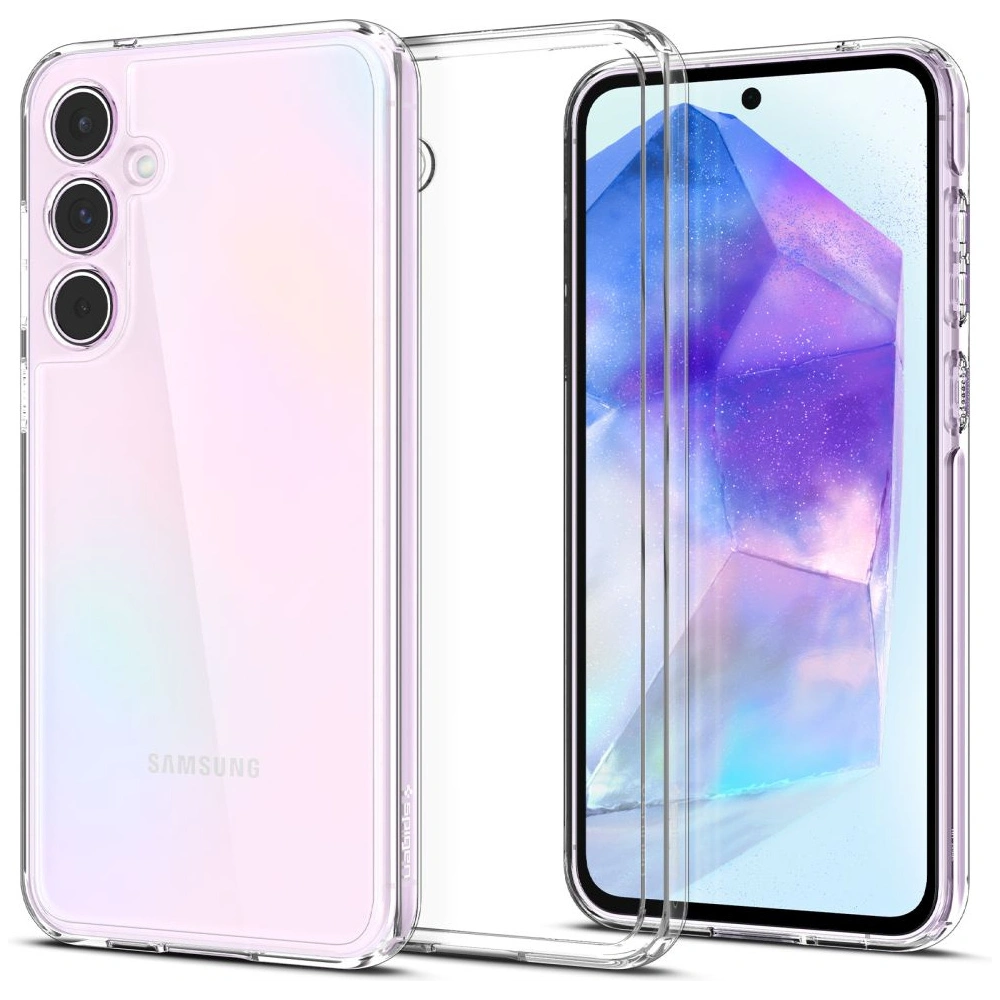 Hurtownia GSM - Case Spigen Ultra Hybrid Samsung Galaxy A55 5G Crystal Clear - SPN3367 - {ean13} - Hurt