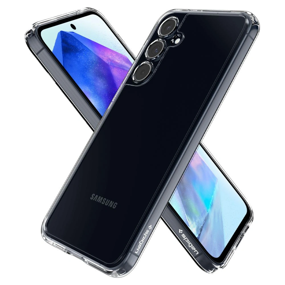 Hurtownia GSM - Case Spigen Ultra Hybrid Samsung Galaxy A55 5G Crystal Clear - SPN3367 - {ean13} - Hurt