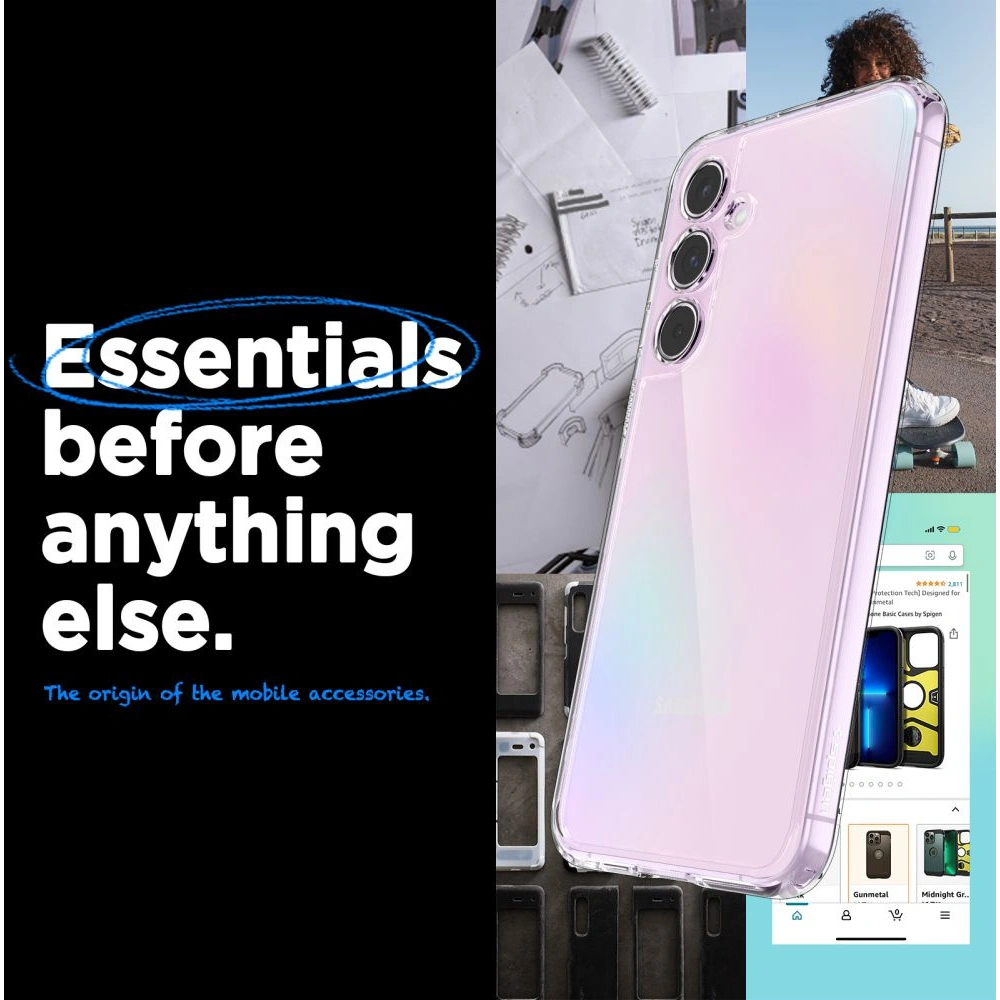 Hurtownia GSM - Etui Spigen Ultra Hybrid Samsung Galaxy A55 5G Átlátszó - SPN3367 - {ean13} - Hurt