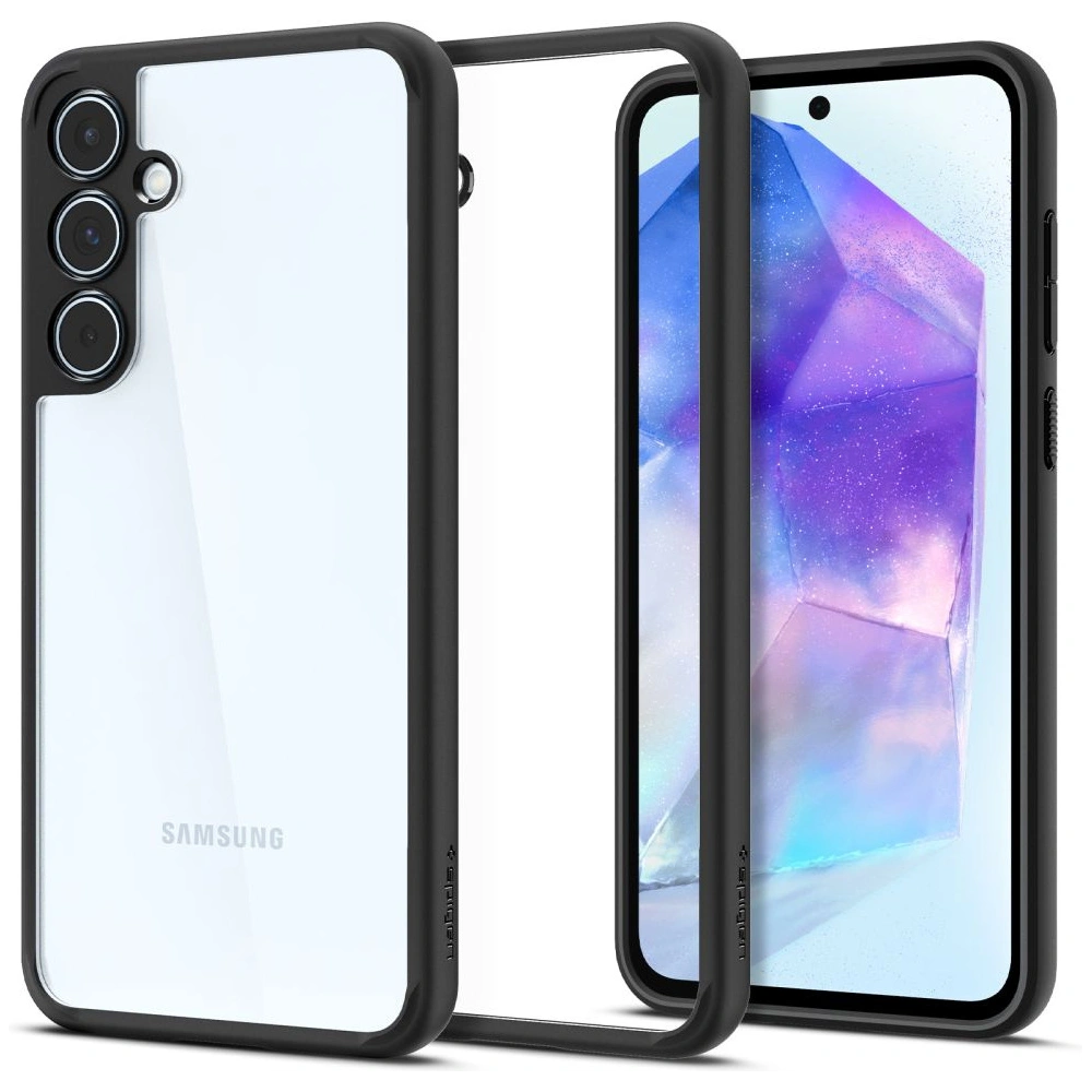 Hurtownia GSM - Case Spigen Ultra Hybrid Samsung Galaxy A55 5G Matte Schwarz - SPN3368 - {ean13} - Hurt
