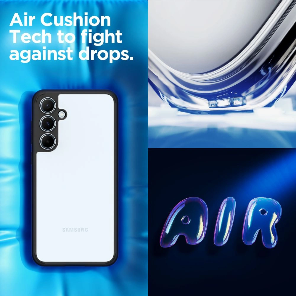 Hurtownia GSM - Etui Spigen Ultra Hybrid Samsung Galaxy A55 5G Matt Fekete - SPN3368 - {ean13} - Hurt