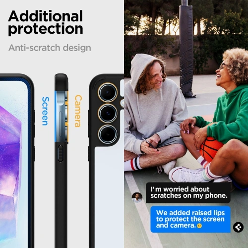 Etui Spigen Ultra Hybrid Samsung Galaxy A55 5G Matte Black