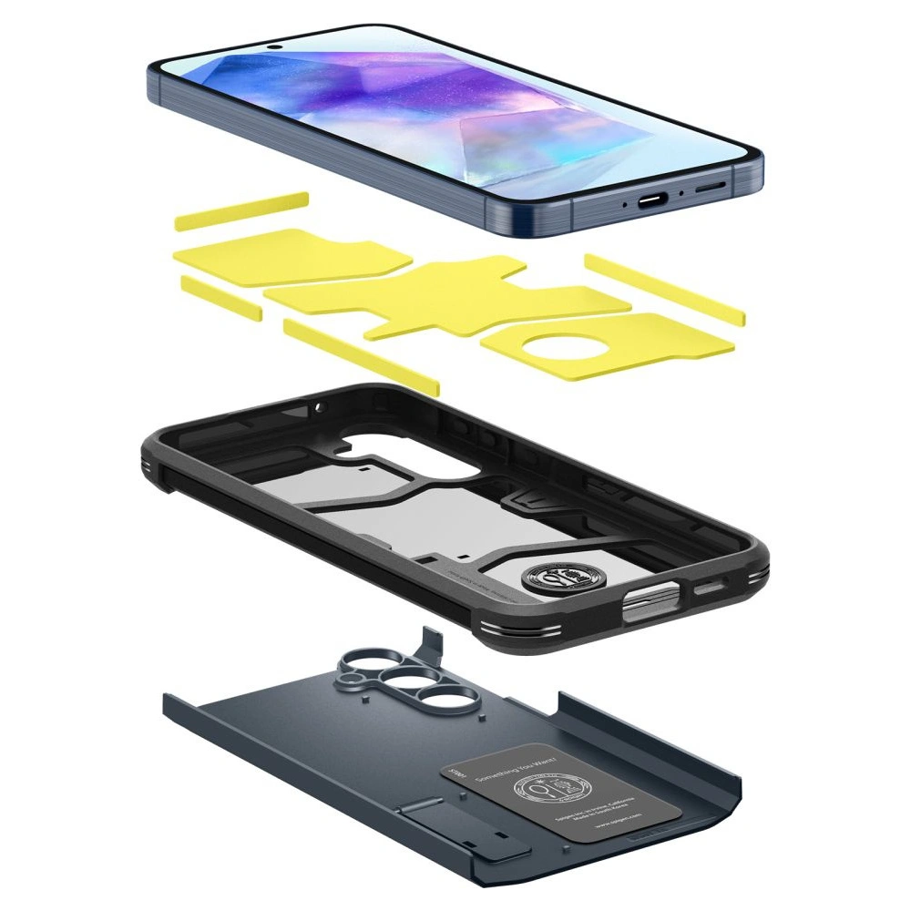 Hurtownia GSM - Etui Spigen Tough Armor Samsung Galaxy A55 5G Fém Slate - SPN3370 - {ean13} - Hurt