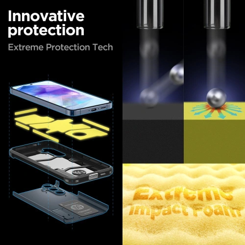 Etui Spigen Tough Armor Samsung Galaxy A55 5G Metal Slate