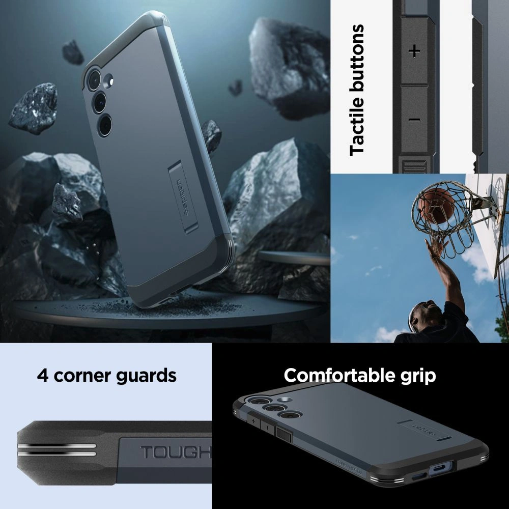 Hurtownia GSM - Etui Spigen Tough Armor Samsung Galaxy A55 5G Fém Slate - SPN3370 - {ean13} - Hurt